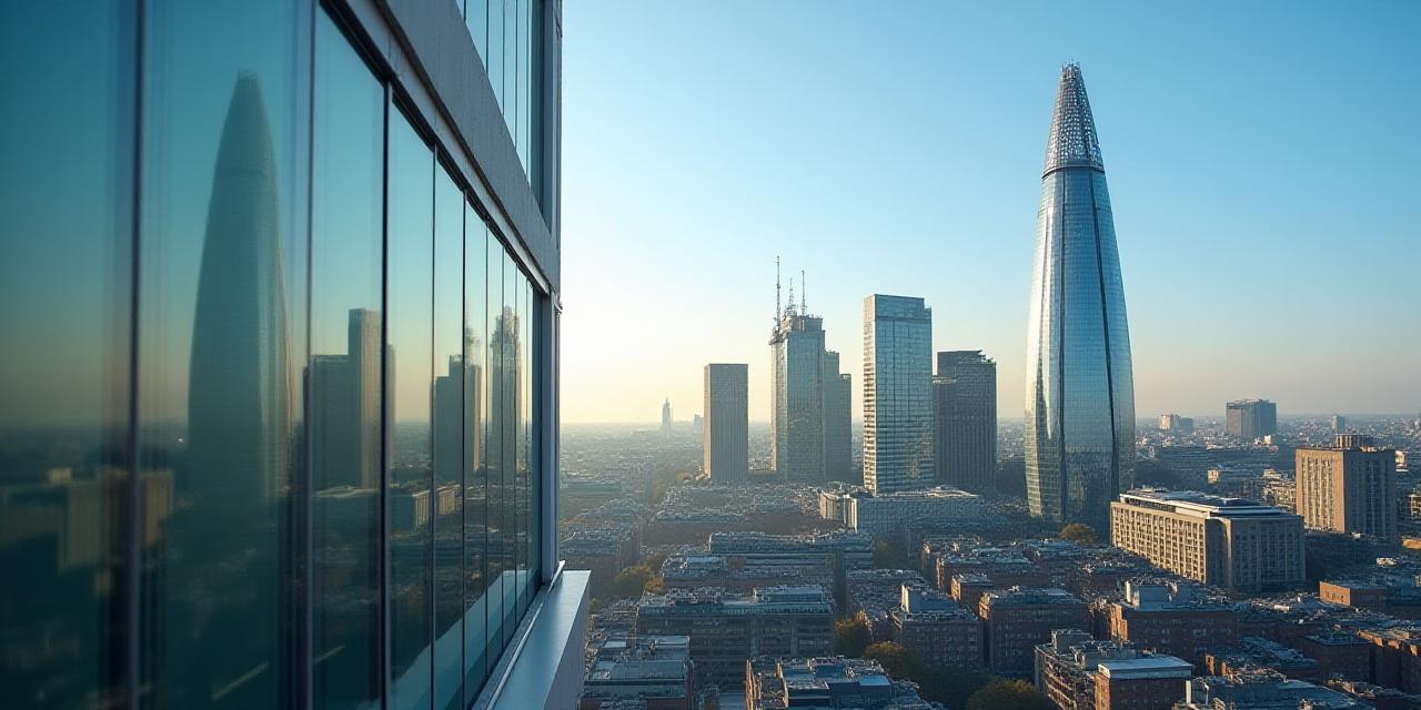 A view of London's financial district representing the UK legal landscape